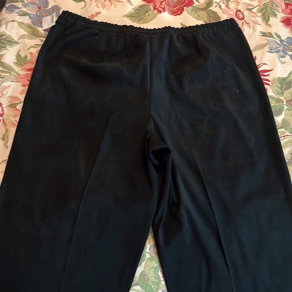 AVENUE Size 20 Trouser NO Pocket Slim Flatfront Elastic-Insert Stretch $89 NEW - Picture 3 of 16